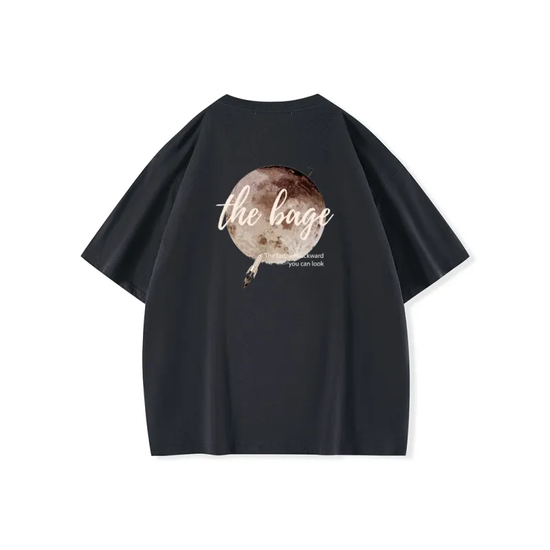 BAGE Drop Shoulder Sleeve T Shirt Men's-6