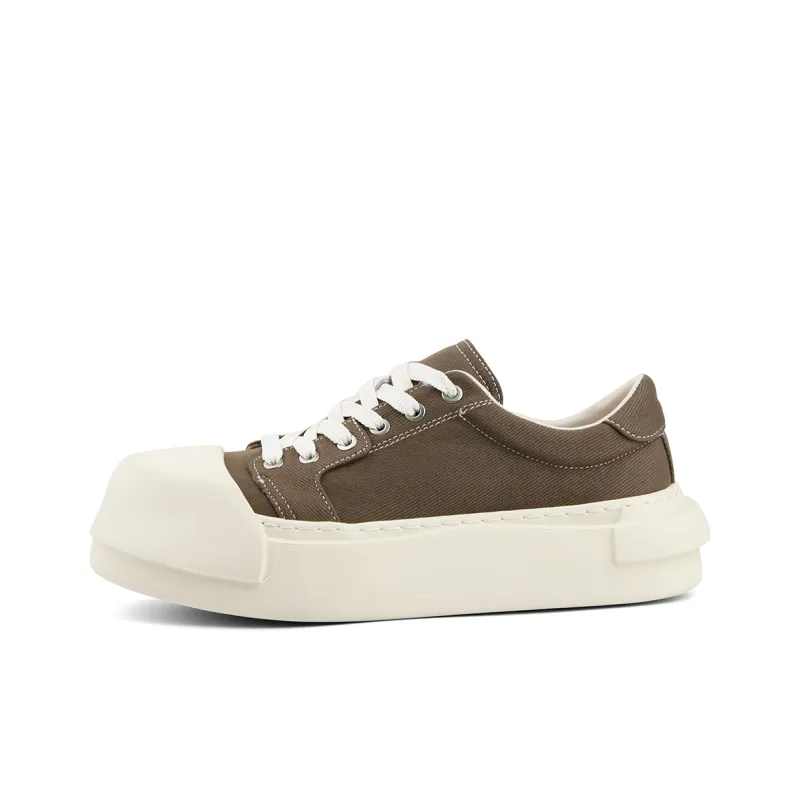 Daying Breathable Height Increase Low Top Casual Shoes Men's-5