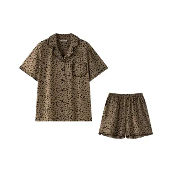MEITENG Pajama Set Women's Linen