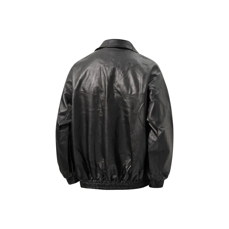 YATSI Leather Jacket Unisex Black-1