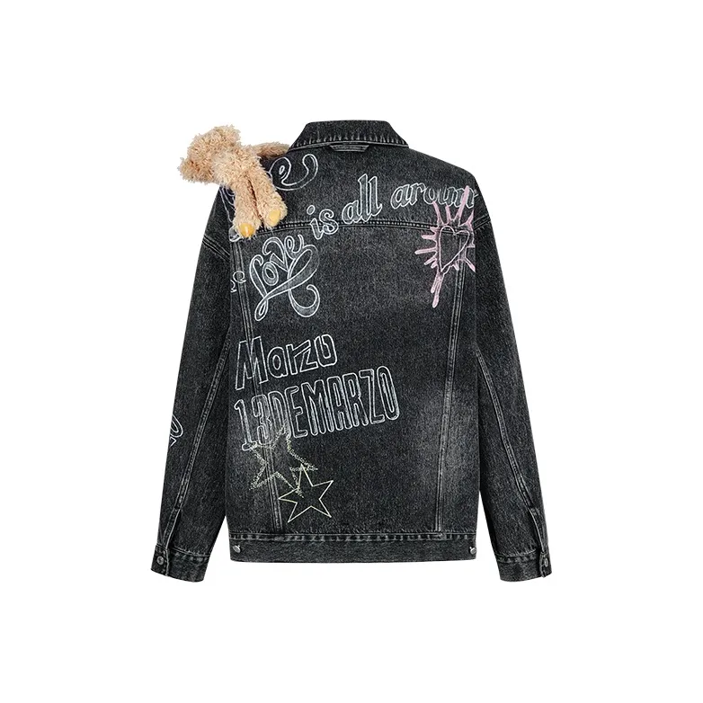 13 DEMARZO Denim Jackets Unisex-5