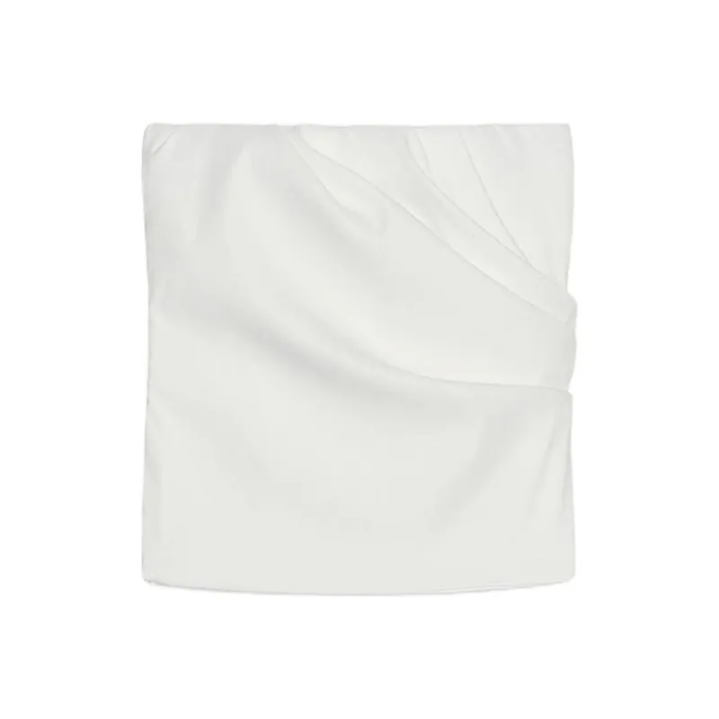 ZARA Strapless Top Women's White-1