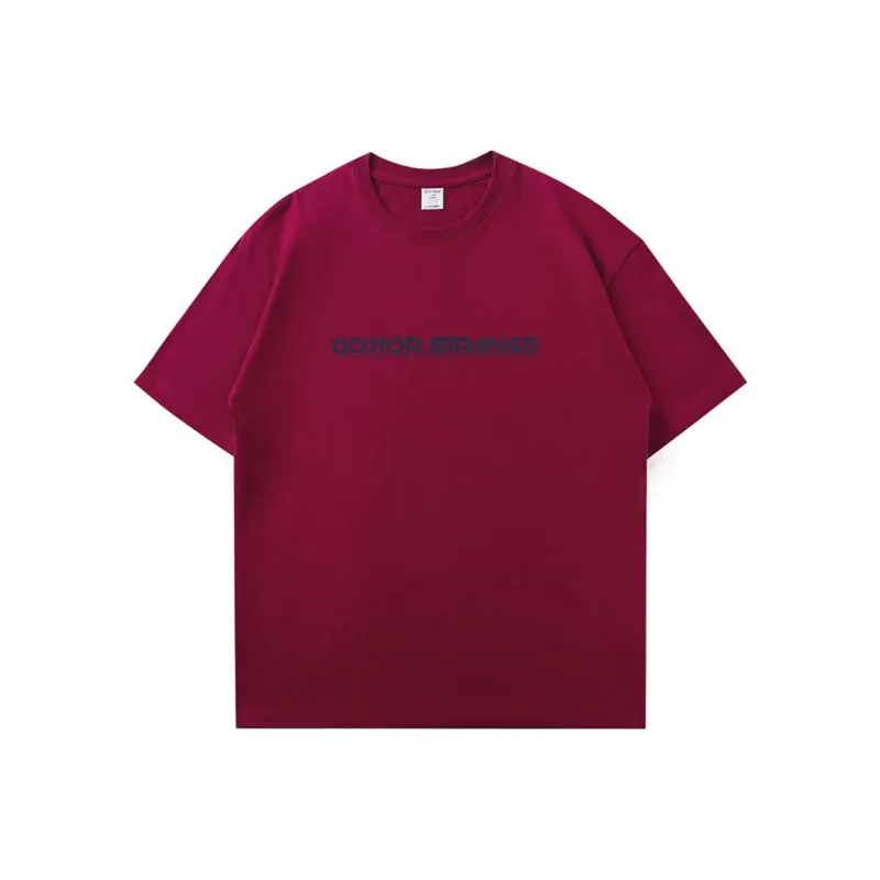 MARVEL T Shirts Unisex Burgundy-0