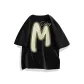 Black (Refreshing Letter Chest Logo _Great Refreshing Letter Back Logo)