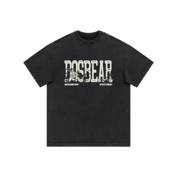 BOS BEAR T Shirts Unisex Black