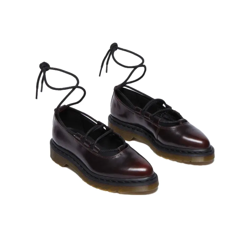 Dr.Martens ELPHIE II Casual Single Shoes Women's Cherry Red-2