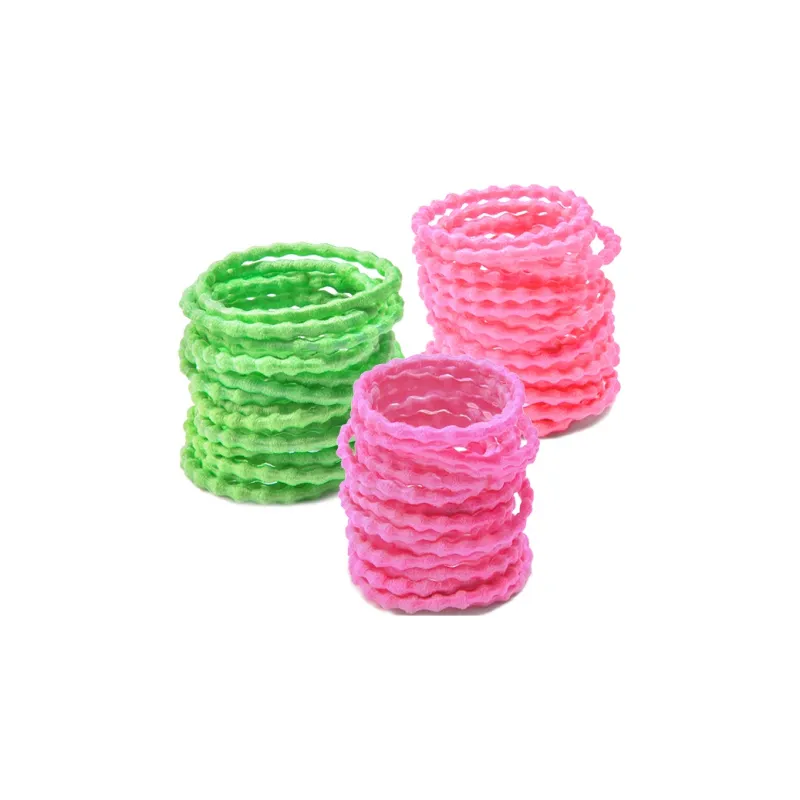 ROYALSASA Rubber Band Iron Box Hair Tie Kids'-13