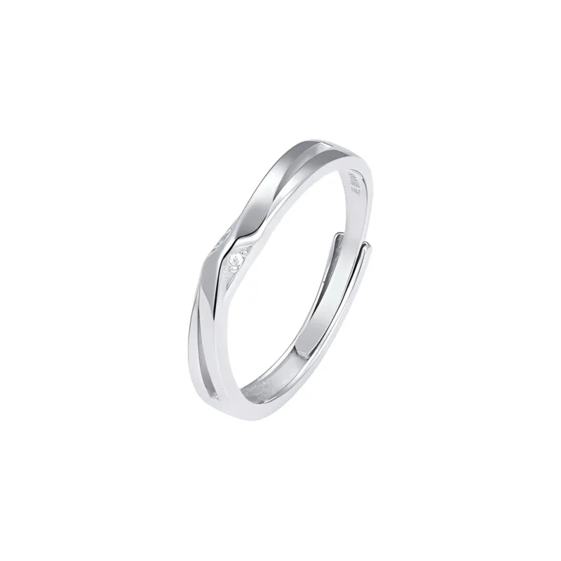 CLARKIA FLOWER S999 Fine Silver Rings Unisex-3