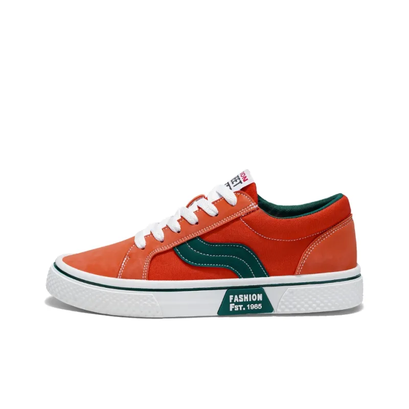HACKBUTEER Low Top Skateboard Shoes Men's Box Included-19