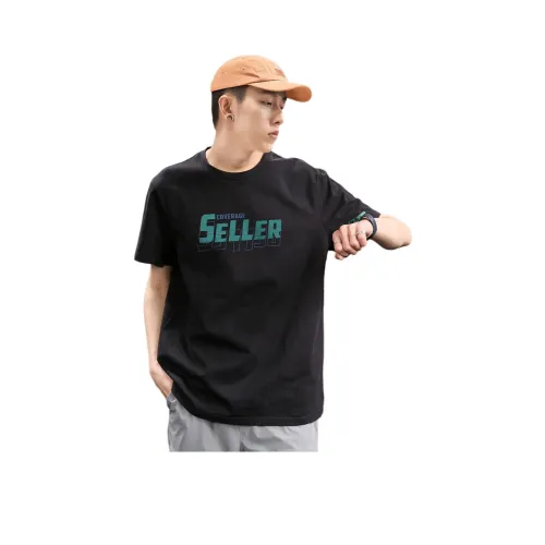 Tonlion Regular T-Shirt Men's Black