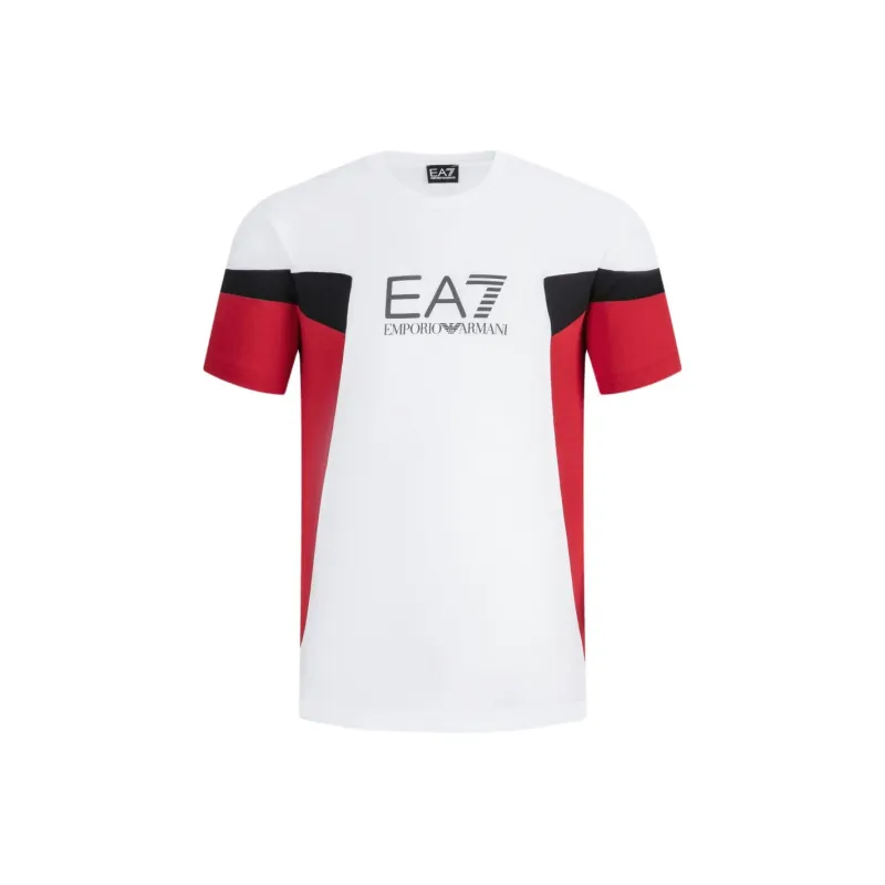 EMPORIO ARMANI EA7 SS24 T Shirt Men's White-0