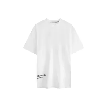 CALVIN KLEIN T Shirt Men's Moon White