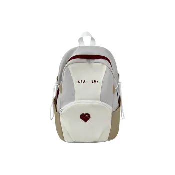 LUVISTRUE Nylon Backpack Laptop Backpack Regular Unisex Pink/Blue/Khaki
