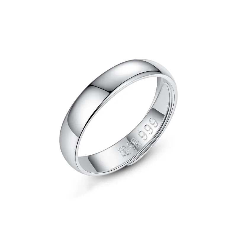 BMK S999 Fine Silver Rings Unisex-0