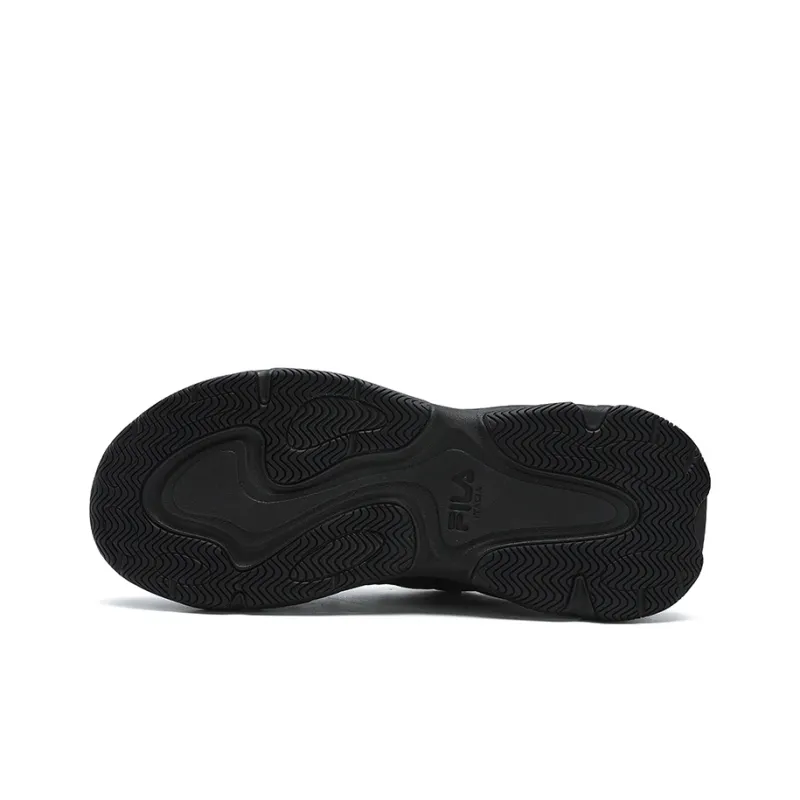 FILA MARS 4 Low Top Running Shoes Women's Black Gray-4