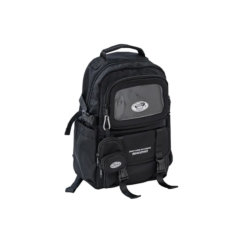 Rosyposy Fabric Backpack Versatile Travel Lightweight Backpack Ins Backpack Regular Unisex Multicolor-6