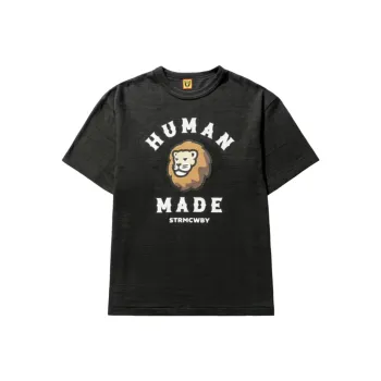HUMAN MADE X Hbx Lion Graphic T Shirt