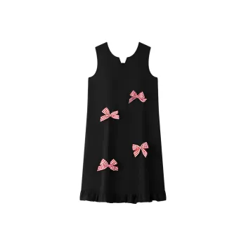 Gongdie Nightgown Women's Black