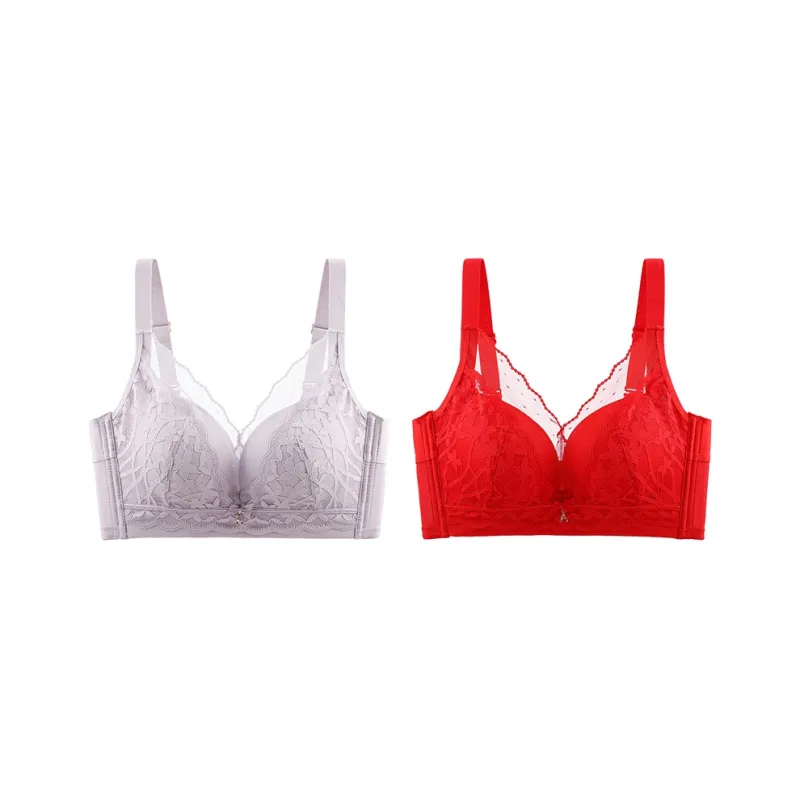 MADALLO Bra Women's 2 Pack Black-18