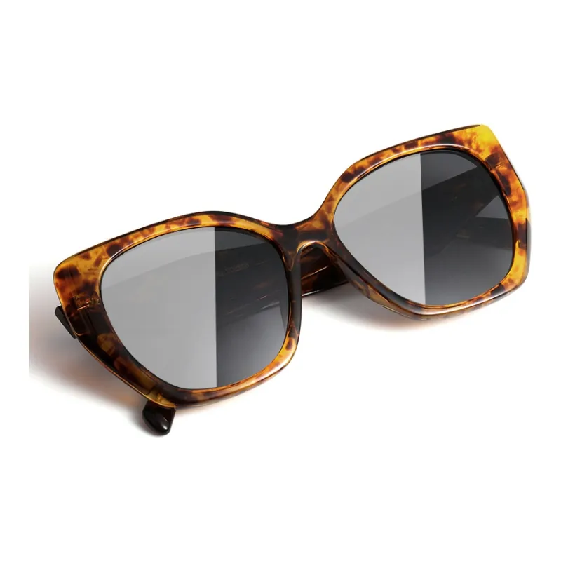 VEGOOS Plate Frame Irregular Shape Sunglasses Unisex-8