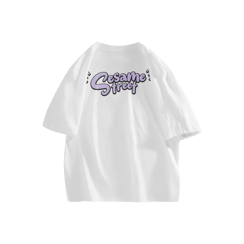 SESAME STREET T Shirt Long Sleeved Short Sleeved Optional Unisex-0