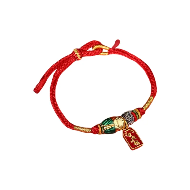 Hua Zhining Fabric Rope Bracelets Unisex-4