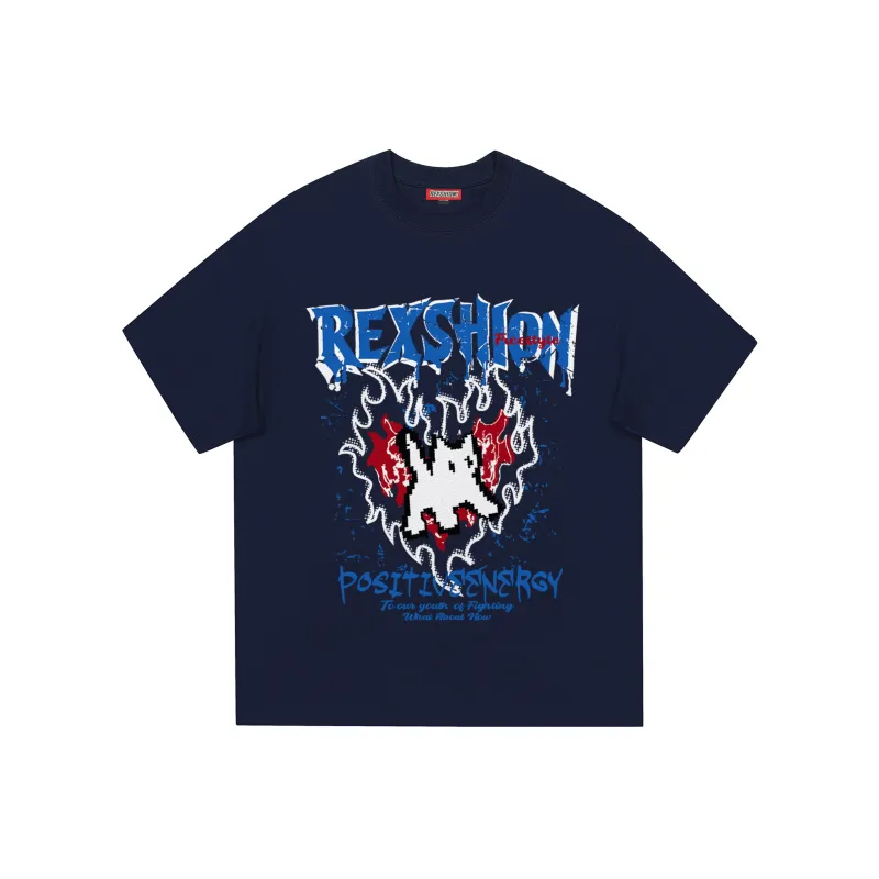 REXSHION Short Sleeved T Shirts Unisex-10