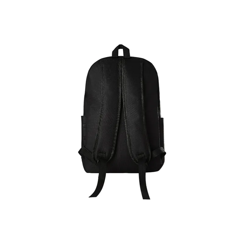Caramella Nylon Backpack Regular Unisex Black/White-1