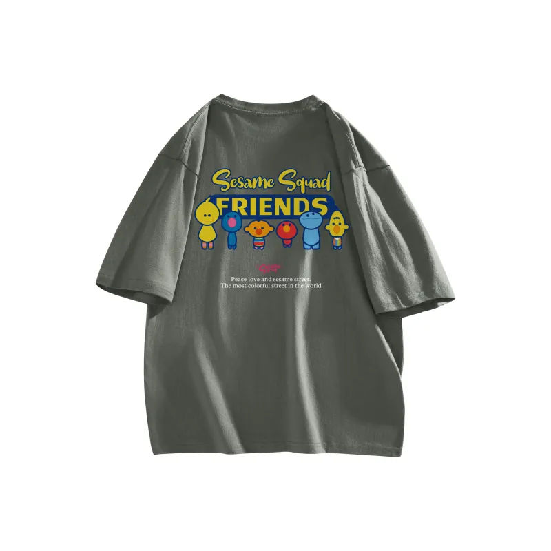 SESAME STREET T Shirt Long Sleeved Short Sleeved Unisex-6