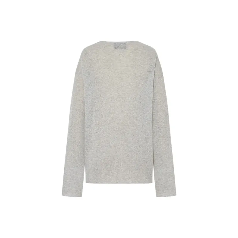 MOCO Knitwear Women's Light Heather Gray-1