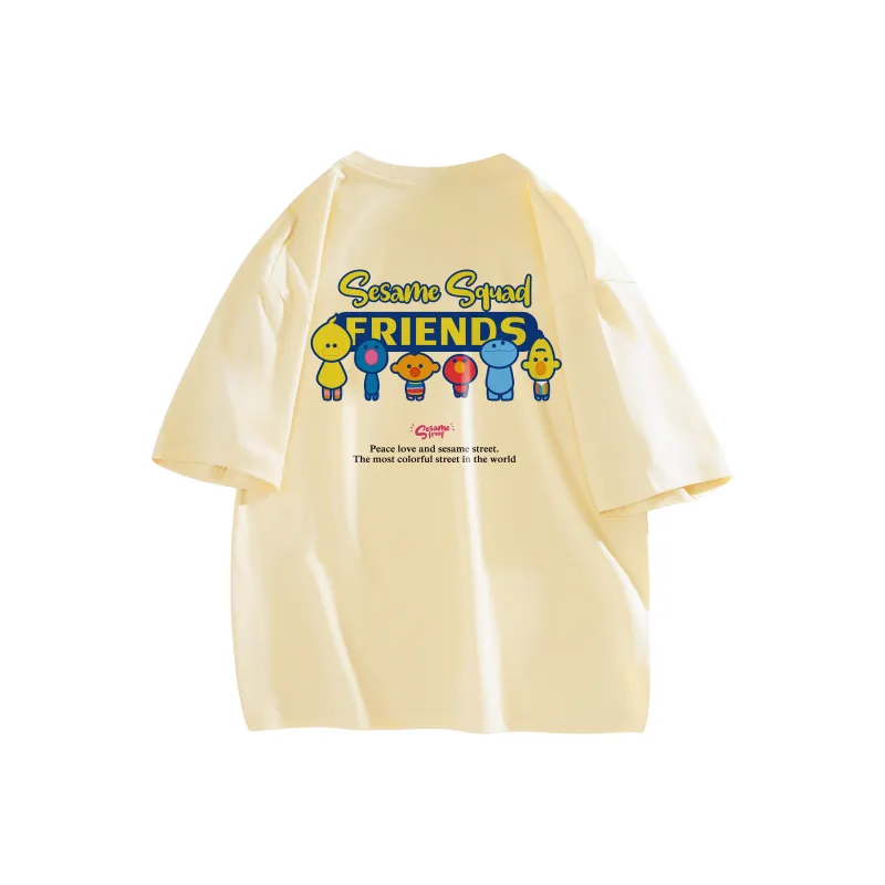 SESAME STREET T Shirt Long Sleeved Short Sleeved Unisex-4