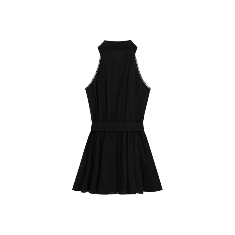 PAIN OR PLEASURE Sleeveless Dress Women's Black-1