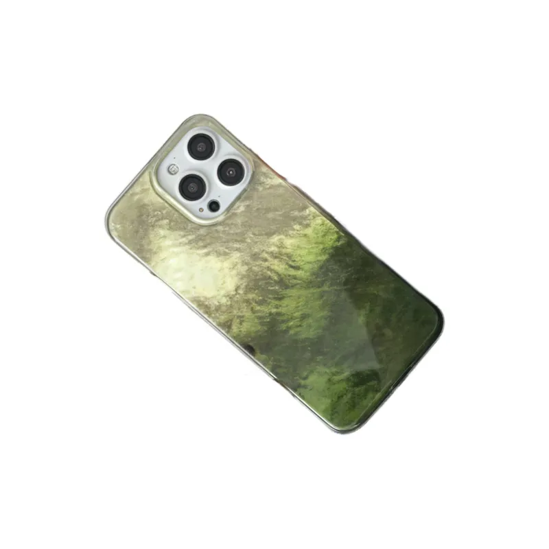 BYZ TPU Material Gradient Color Phone Cases Compatibility With Apple 13/14/15/16 Cell Phones Refreshing Artistic-2