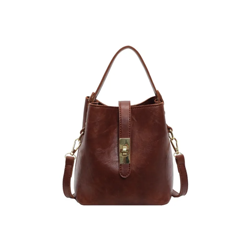 H YXIANG PU One Shoulder Handbags Unisex Multicolor-5