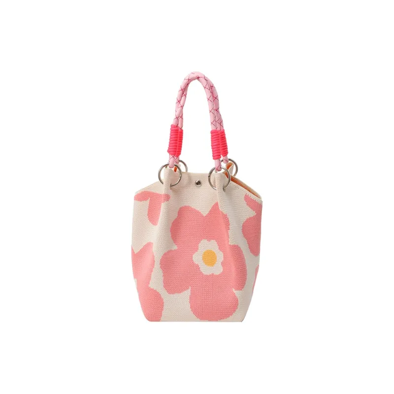 VERADONNA Polyester Handbag Regular Women's Blue/Pink/Ecru/Black/White/Purple/Dark Blue-6