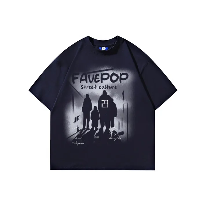 FAVEPOP Short Sleeved T Shirt Unisex-9