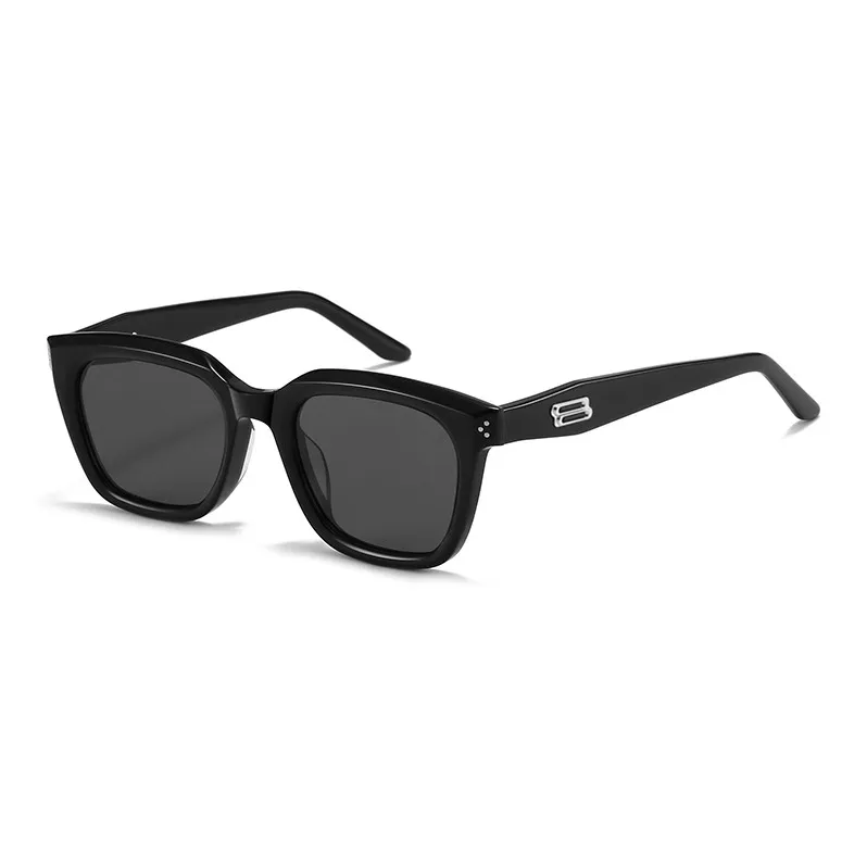 JIANGDAREN Plate Frame Square Sunglasses Unisex-5