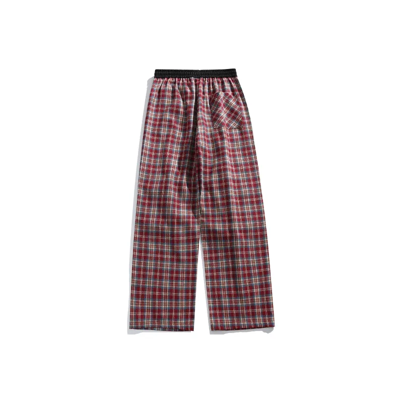 Magmode Casual Pants Unisex Red-7