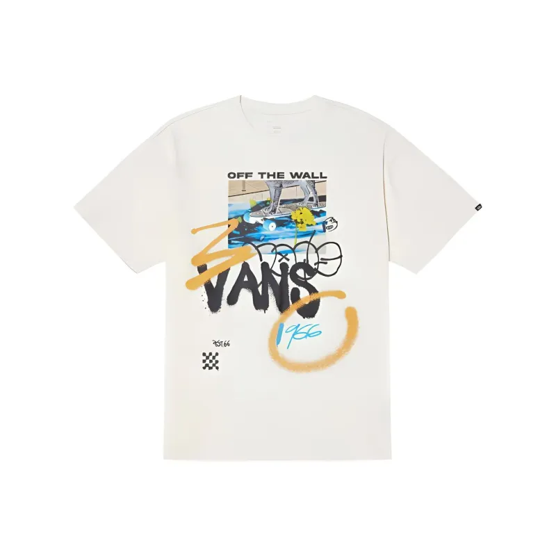 Vans T Shirts Men White-0