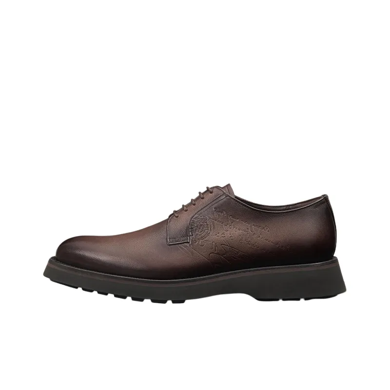 BERLUTI Alessio Scritto Venezia Casual Shoes Men's Dark Brown-0