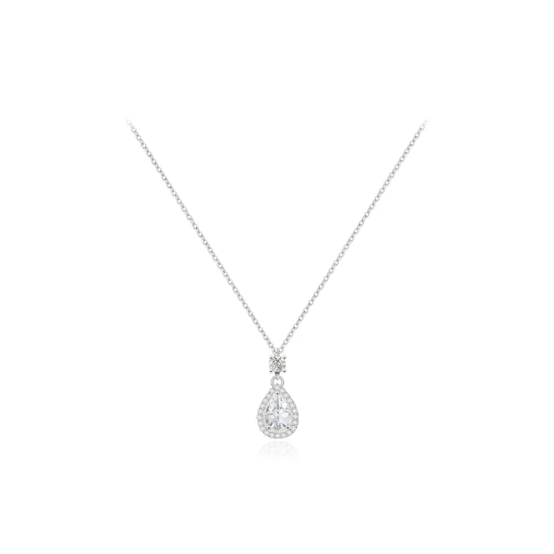 SECU S925 Silver Necklaces Women's-0