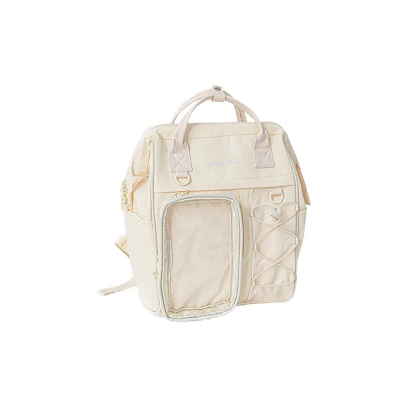 Rosyposy Fabric Backpack Unisex Multicolor-1
