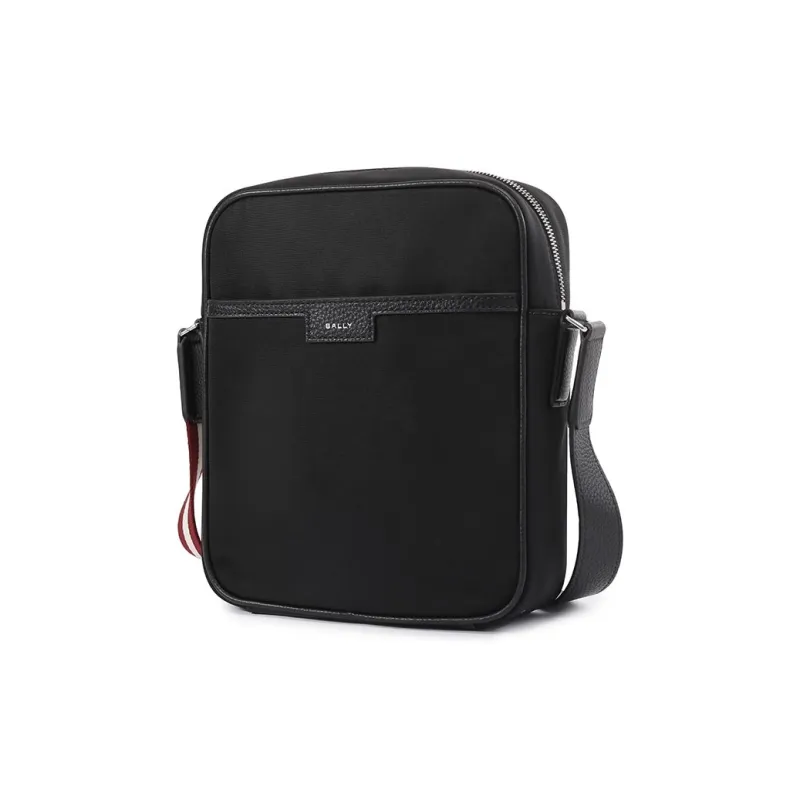 BALLY Code Leather Shoulder Bag-2