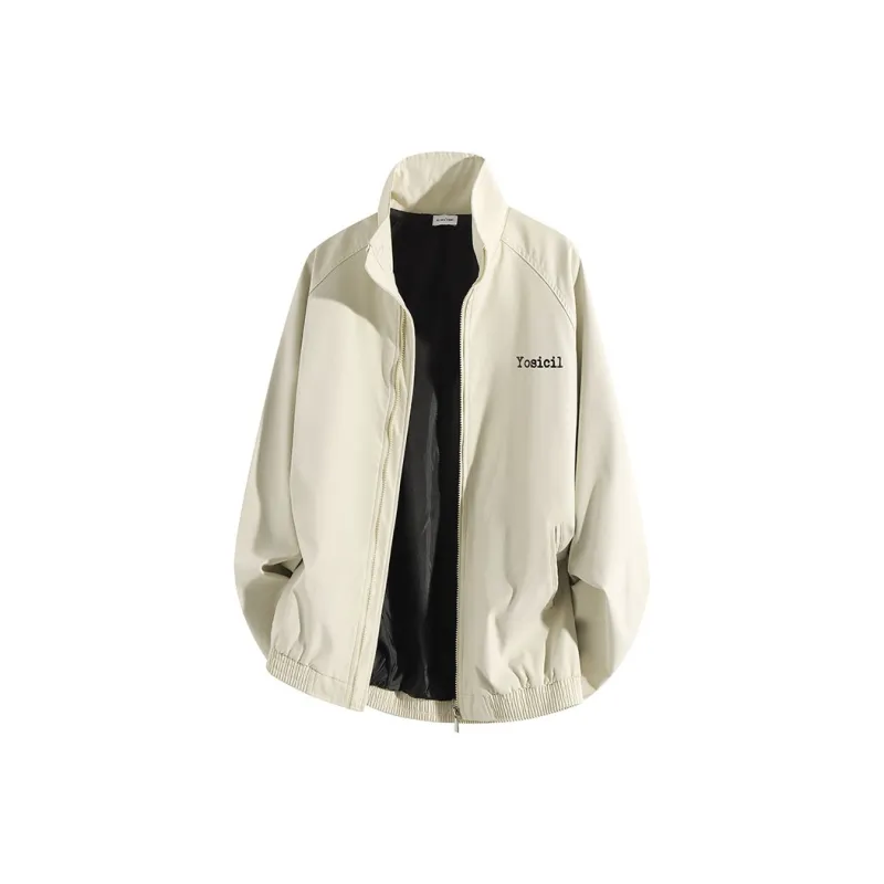 YOSICIL Jackets Coats Unisex Army Green-4