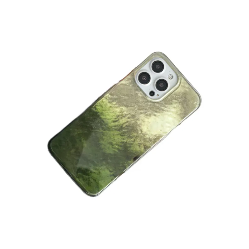 BYZ TPU Material Gradient Color Phone Cases Compatibility With Apple 13/14/15/16 Cell Phones Refreshing Artistic-1