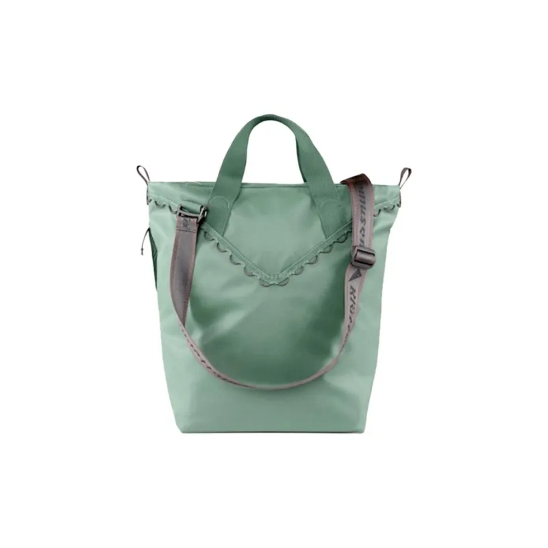 KLATTERMUSEN Polyamide Tote Bag Shopping Bag Handbag Unisex Light Green-1