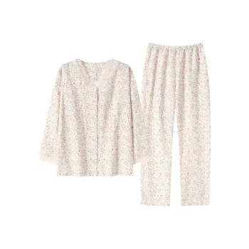 Herbal Primer Pajama Set Women's Combo Set