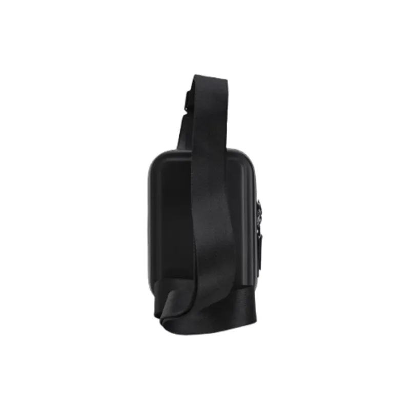 FILA Polyurethane Sling Bag Mini Unisex Jet Black-3