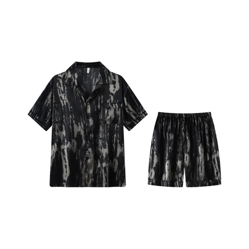Qiao Ni Tong Pajama Set Men's Image Color-0
