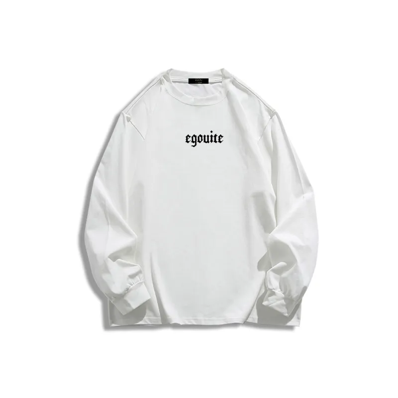 EGOU Long Sleeved T Shirts Unisex-0